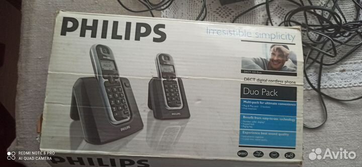 Стационарный телефон Philips