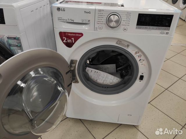Стиральная машина с сушкой LG 7+5кг