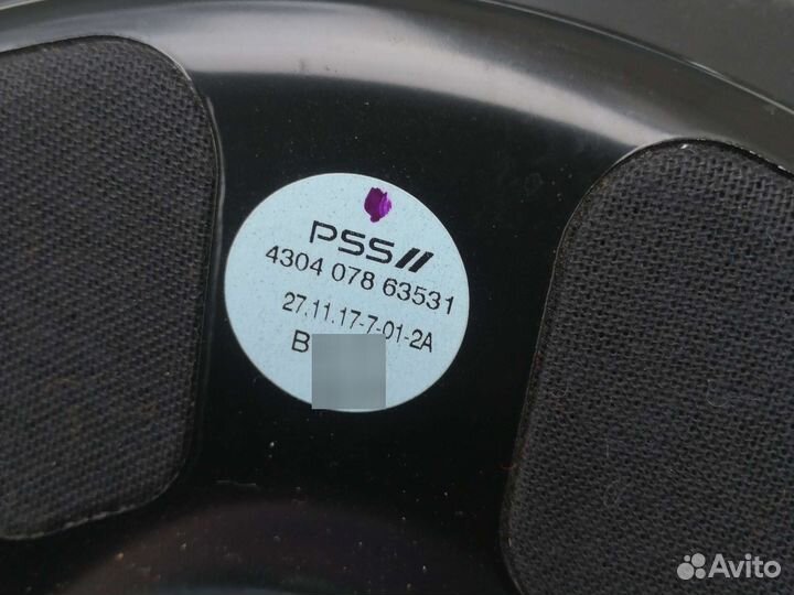 Сабвуфер под сиденье BMW X5 F15