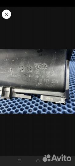 Воздуховод интеркулера volkswagen touareg