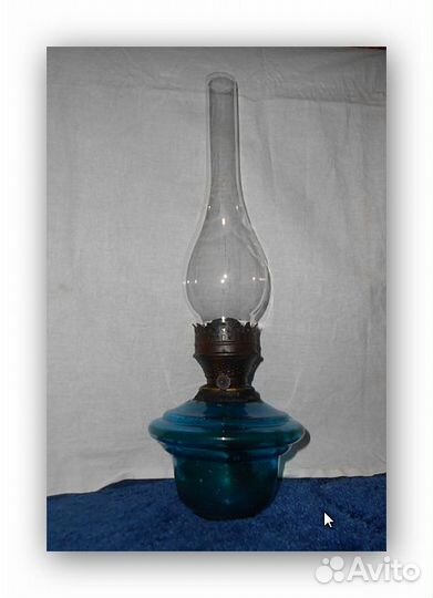 Старинная Керосиновая Лампа