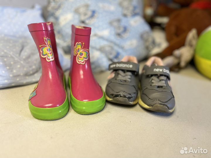 Детские резиновые сапоги 20
