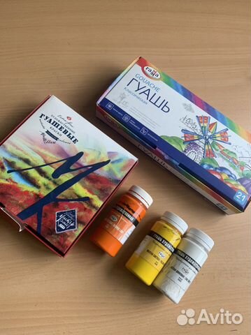 Гуашевые краски