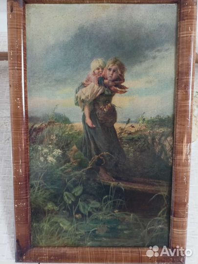 Старинная картина