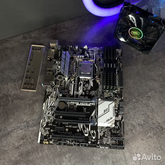 Комплект i7 7700k / H270 / 32gb / Кулер