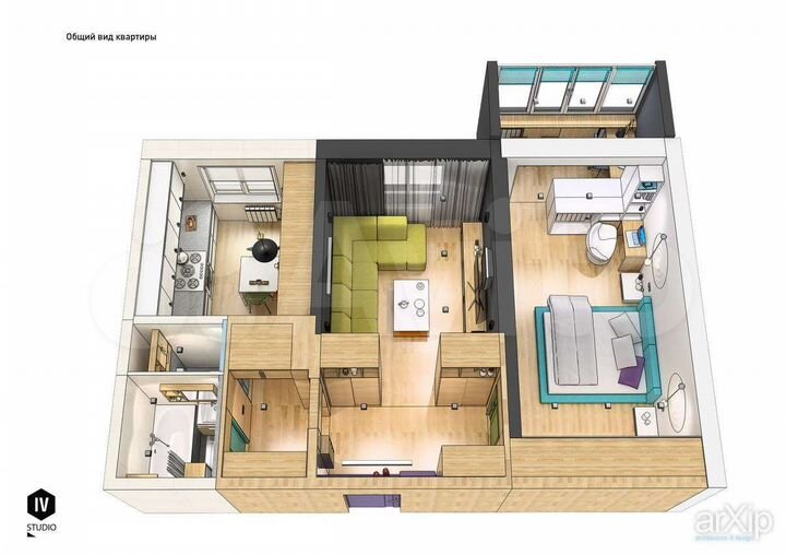 2-к. квартира, 55 м², 9/10 эт.