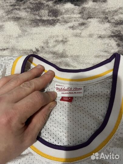 Джерси Los Angeles Lakers деффект