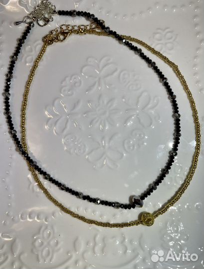 Чокер из бисера