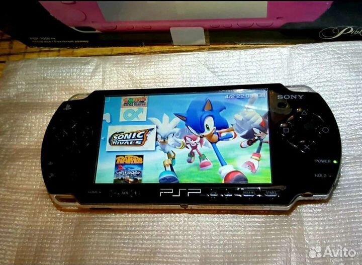 Sony PSP Slim 3008 + 32gb + 130 игр