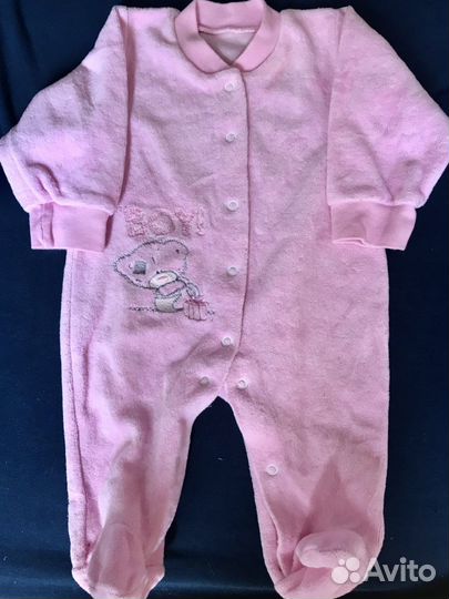 Бархатный комбинезон на девочку