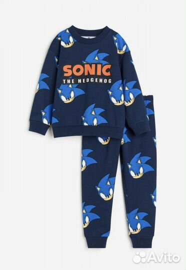 Костюм Sonic Соник H&M новый 92