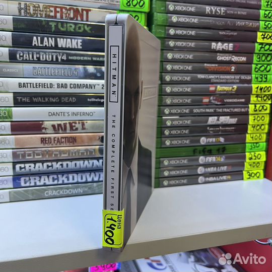 Hitman the complete edition steelbook xbox one