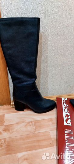 Сапоги женские натуральная кожа