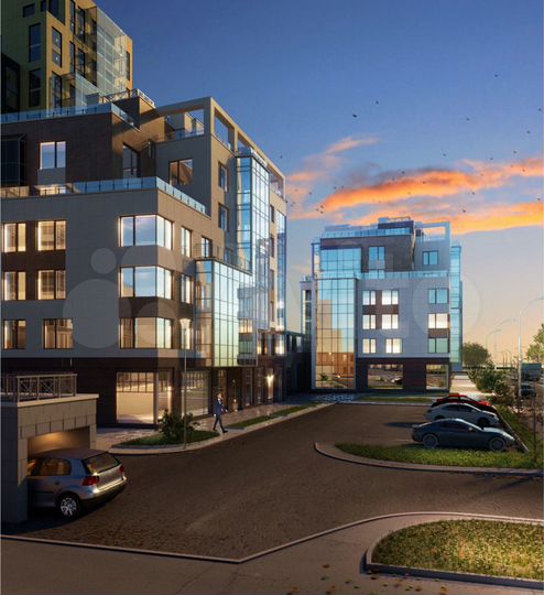 Коммерция Бизнес-класса, 1 линия, 161.1 м²