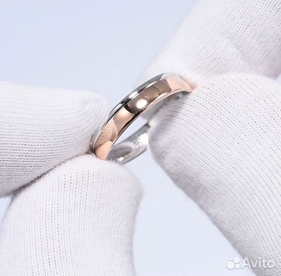 Кольцо обручальное золотое 585 новое