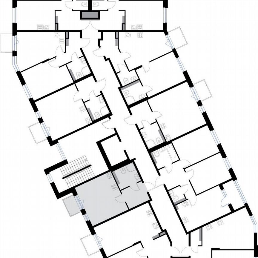 1-к. квартира, 26,5 м², 3/3 эт.