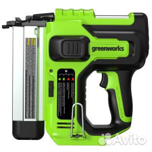 Гвоздезабивной пистолет аккумуляторный Greenworks