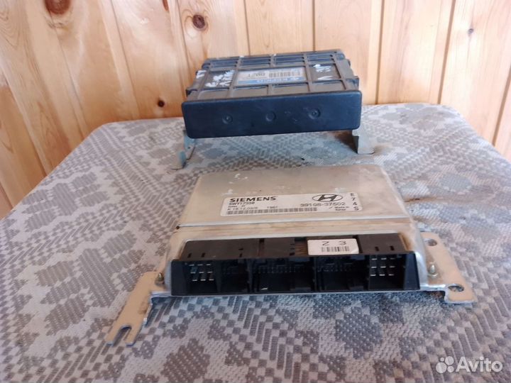 Блок управления двигателем,эбу, Hyundai Santa Fe1