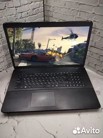 Asus мощный 8GB + 17 Дюйм + SSD + HDD 1000GB