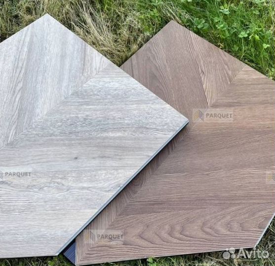 Кварцвиниловый ламинат елочка