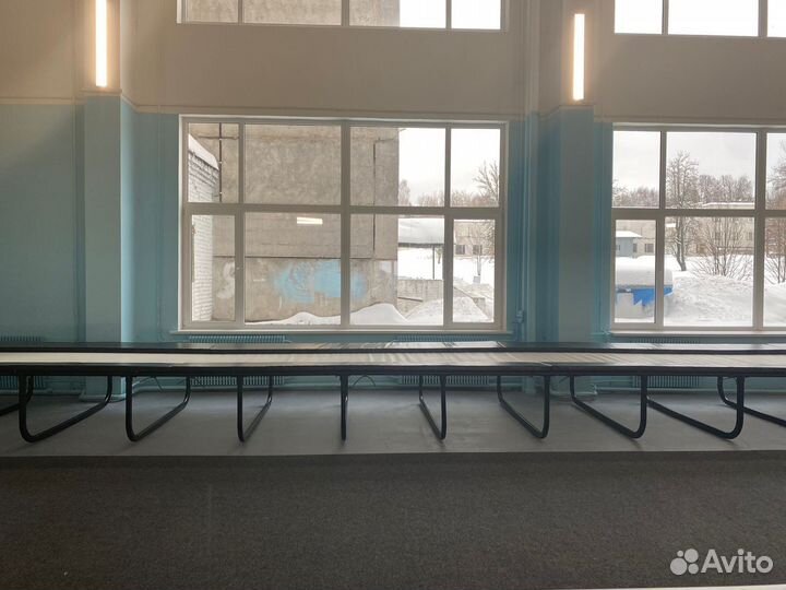 Батутная акробатическая дорожка - гнутая рама (ова