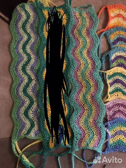 Мочалка ручной работы