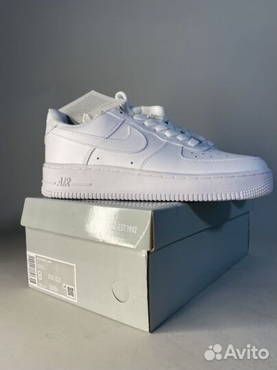 Кроссовки Nike Air force 1 белые