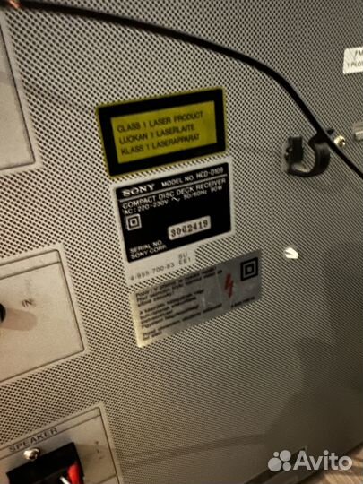 Музыкальный центр sony lbt d109