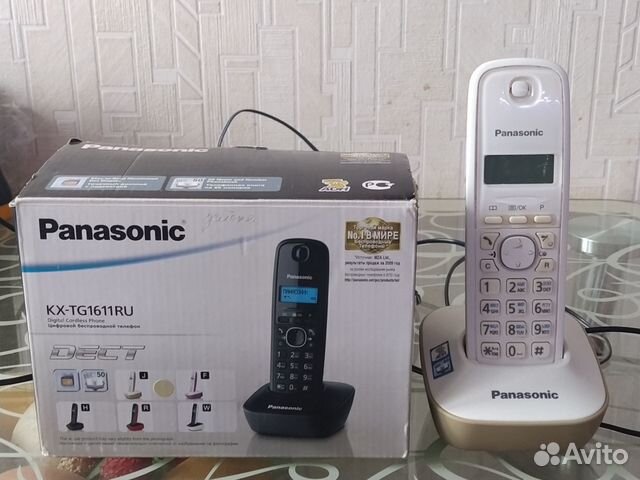 Радио телефон Panasonic KX-TG 1611 RU