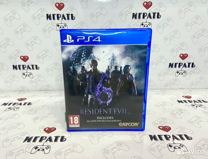 Resident Evil 6 PS4 (resale)