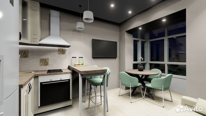 Дизайнер интерьера, визуализация, эскизные проекты