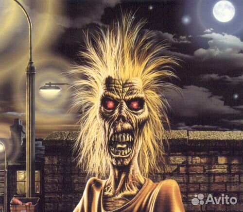 Виниловые пластинки Iron Maiden фирменные