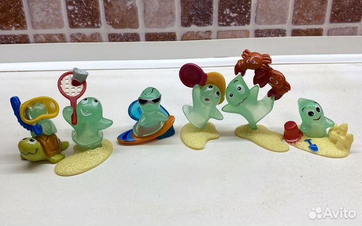 Медузы на пляже (Привидения) киндер сюрприз (2009)