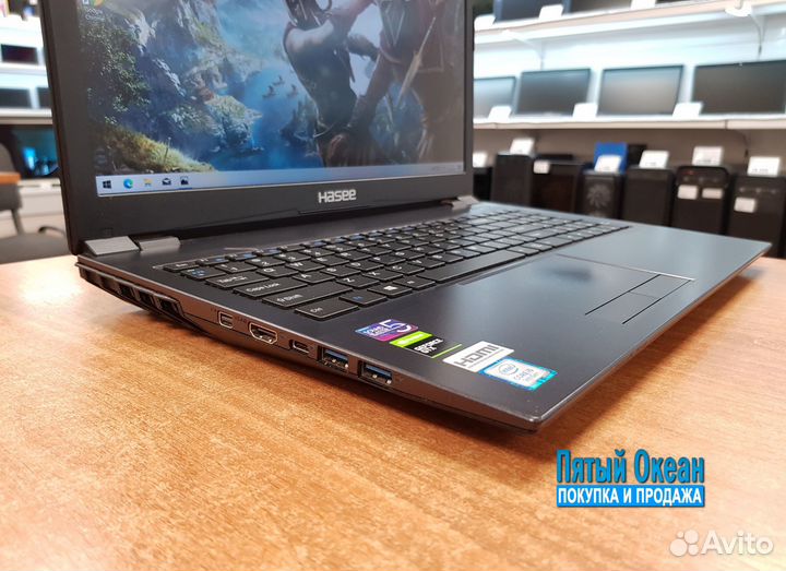 Игровой ноутбук 15 FHD, Core i5 9400, GTX, Гаранти