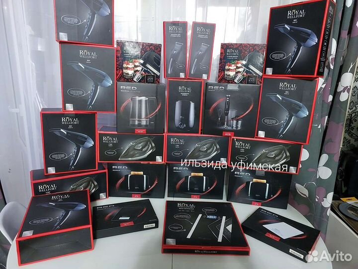 Бытовая техника royal kuchen магнит фен утюг чайни