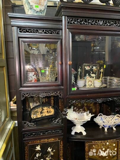 Этажерка/шкаф/полка в восточном стиле винтаж