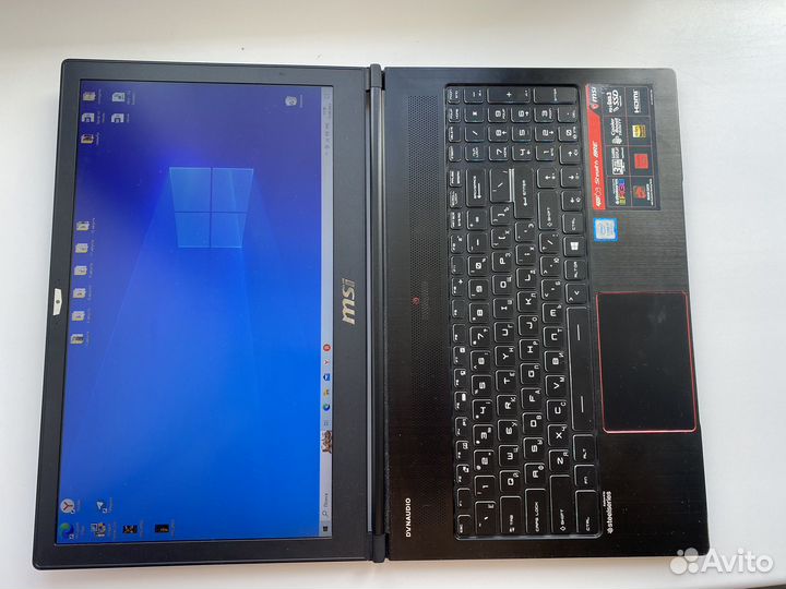 Игровой ноутбук msi gs 63 8rf