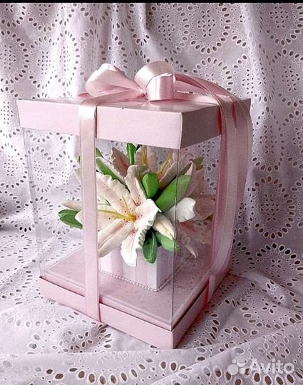 Съедобный букет из зефира на свадьбу