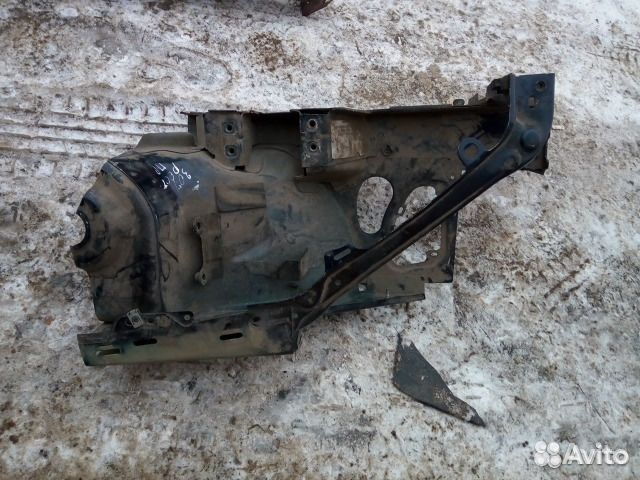 Четверть правая пежо 307 рестайлинг цвет синий по