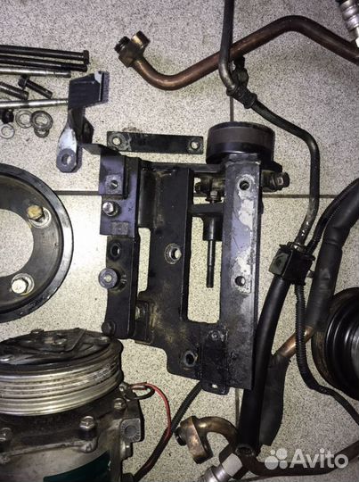 Комплект компрессора рефрежиратора nissan cabstar