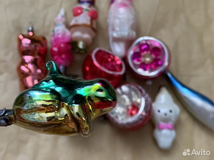 Ёлочные игрушки СССР