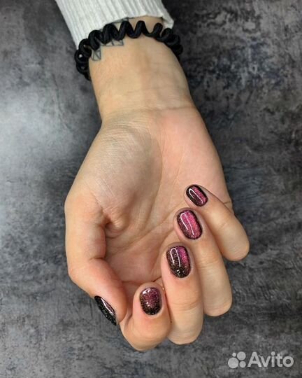 Маникюр аппаратный с покрытием гель-лаком
