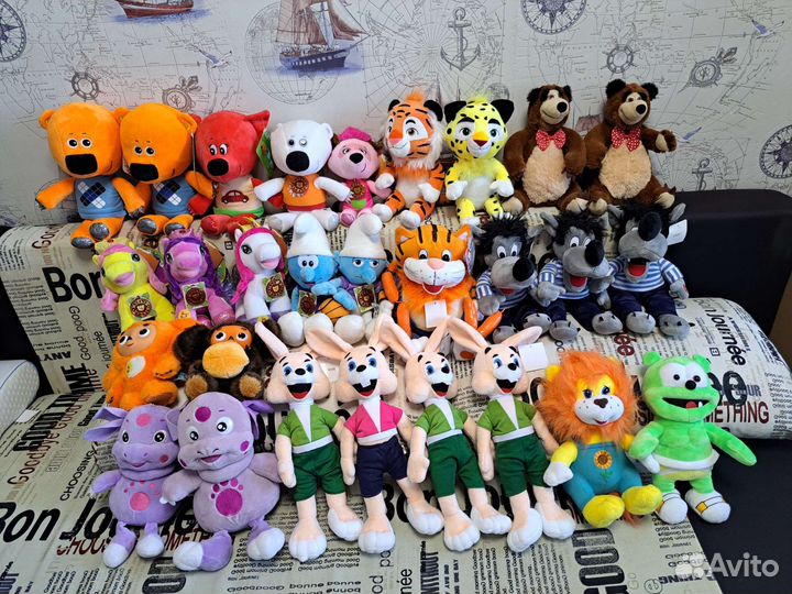 Музыкальные Кеша Тучка Лисичка Лео Тиг Лунтик Заяц