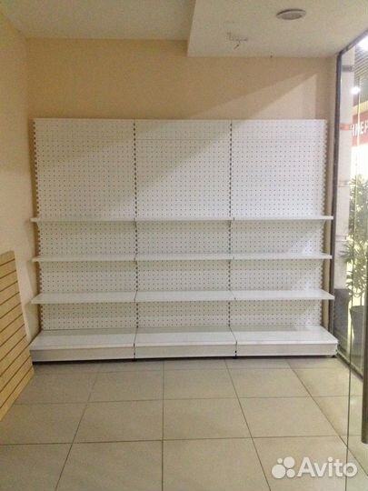 Стеллаж с перфорацией