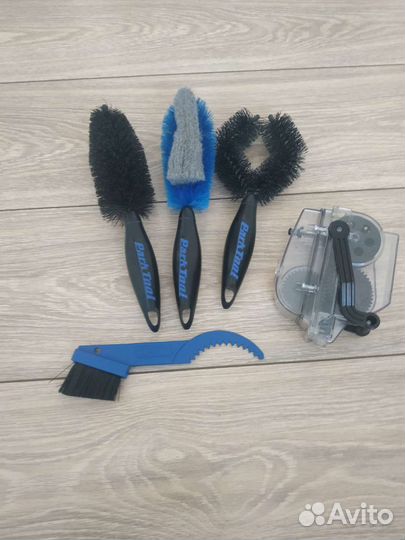 Набор щеток Parktool + машинка для чистки цепи
