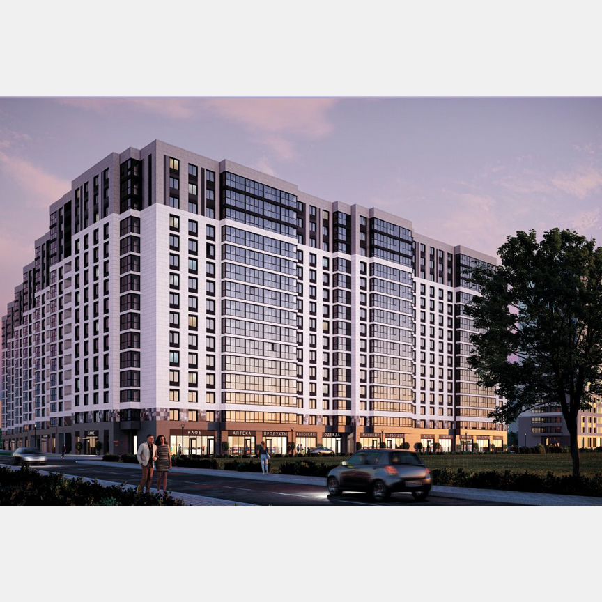 Квартира-студия, 24,9 м², 9/16 эт.