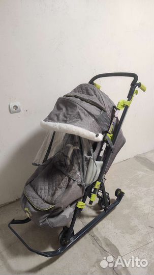 Санки коляска ника 7 3
