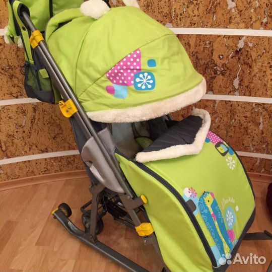 Санки коляска ника