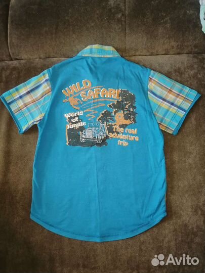 Рубашка на мальчика, 122