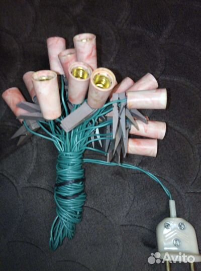 Лампы для герлянд СССР и запчасти для них